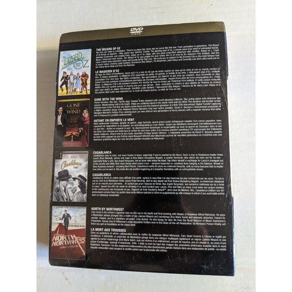 Vintage Classic DVD Movie Collection 4 Movies Warner Bros in Metal Collector Tin - Picture 2 of 8